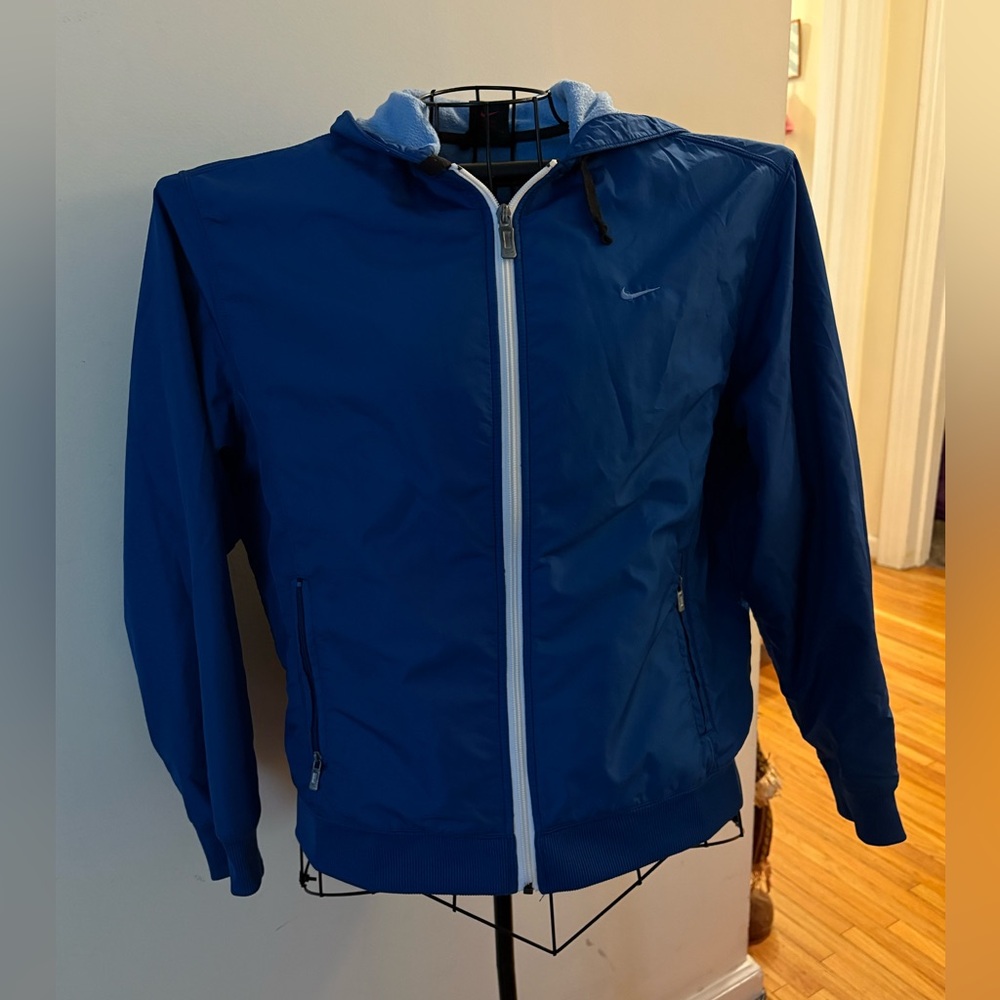 Nike Kids Blue Windbreaker Jacket